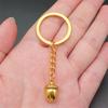 Christmas Day Holiday Festive Keychain for Men New Arrival Casual Graduation Gift Vintage Wallet Accessory