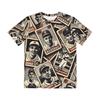 All Over Print T Shirt Baseball Cards Rookie Retro 1950s Style Card Show Mantle