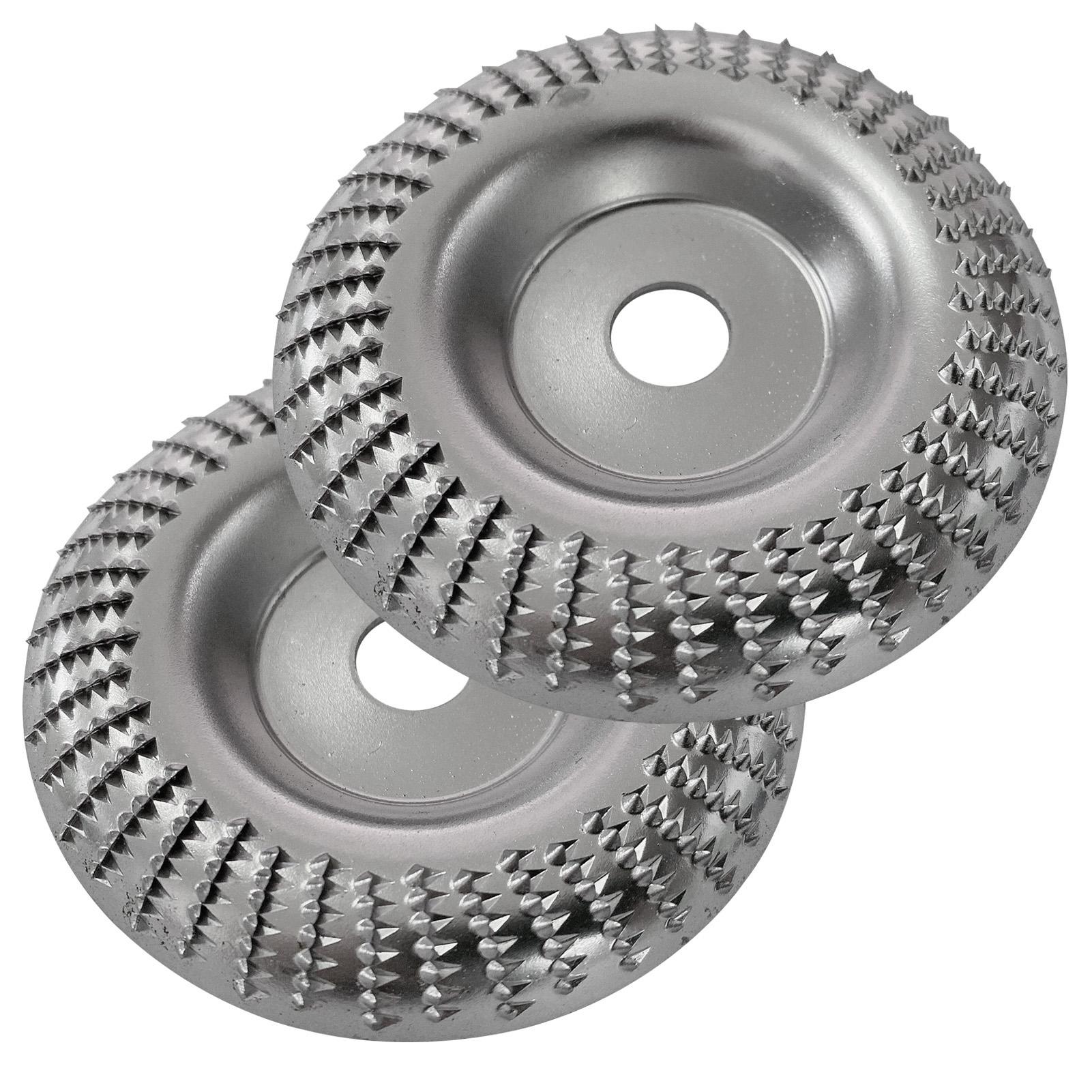 

2 шт. 4-дюймовый шлифовальный диск для обработки древесины, шлифовальный диск по дереву для угловых шлифовальных машин с