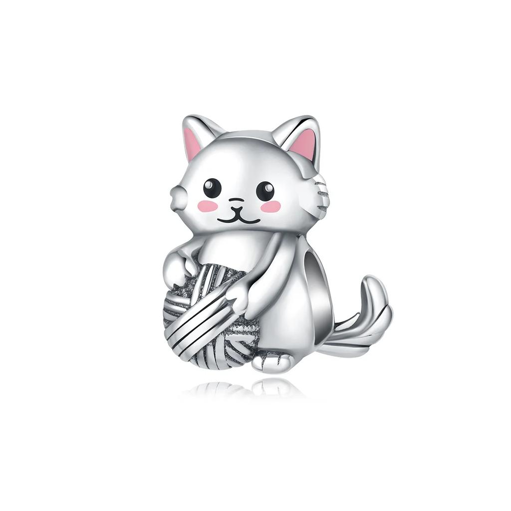 Copper Metal Animal Charm Bead Components Bear Rabbit Dog Panda Elephant Pig Kapibala Bead Components Pendant Bead Components Compatible With