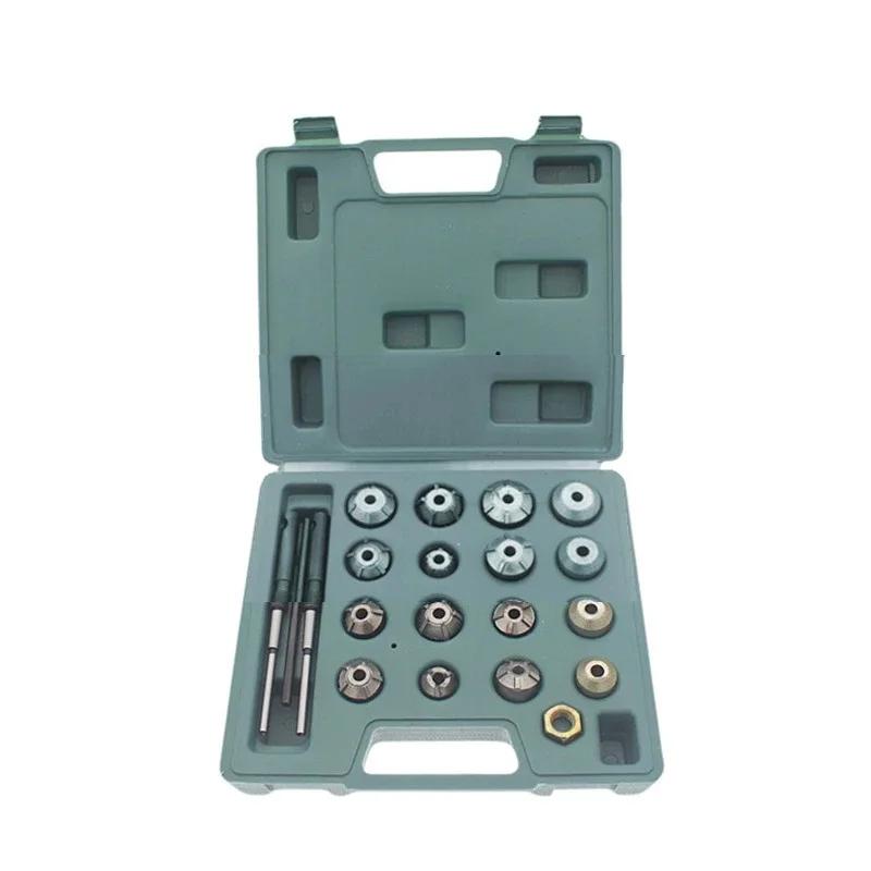 Whole Set Carbide Valve Grinding Wheel Valve Seat Cutter Reamer Head Toolholder Kit for Motorcycle Engine Valve Seat Repair