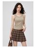 Women's Solid Color Camisole Vest T-Shirt: New Style Underarm-Covering, Slimming, Sleeveless Summer Base Layer