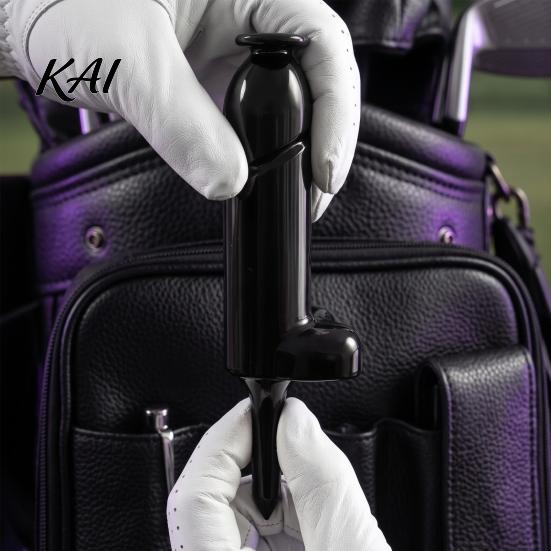 Prank Golf Tee Funny Plastic Tee, Ball Holder, Training for Gag Props Indoor Outdoor Driving Range, Humorous Gift Men Women Golfer Accessories