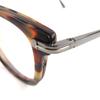 Excellent TOM FORD Glasses Marble Pattern Wellington type Brown mens TF5496 056 Used