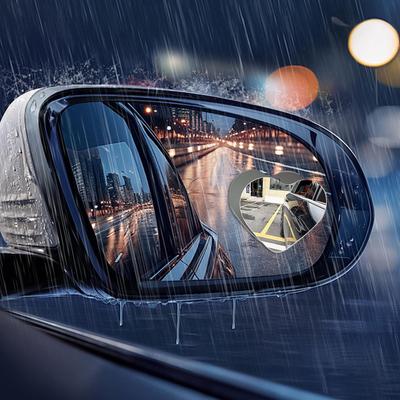 For  Trucks Side View Mirror Blind Spot Removable Wide Angle Convex Rearview Mirror Rearview Convex 2 Piece Stick On Accessories