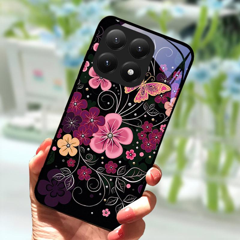 For Xiaomi 15T Pro Case Shockproof Tempered Glass Back Cover For Xiaomi Mi 15 T 15TPro Protective Shell For Xiaomi15T Fundas