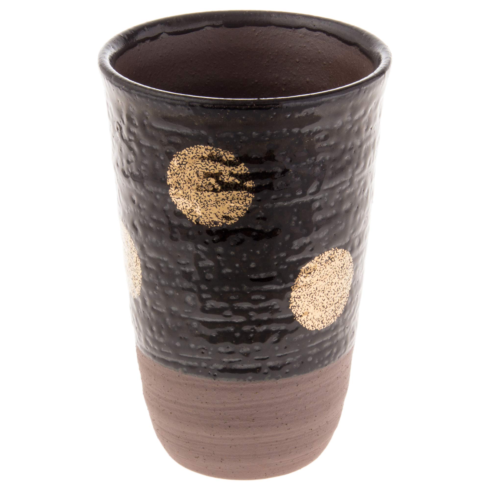 

Nishikai Pottery Arita Ware Tenmoku Marumon Free 72875 Cup, Gold, золотой
