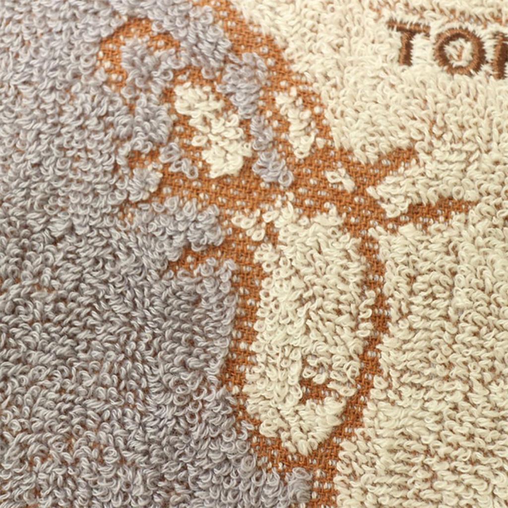 Marushin Carry Tom and Jerry Round Tuffy Compact Character Antibacterial and Odor Available in Two 4105039800 Towel/Hand Towel, Design, Cotton,