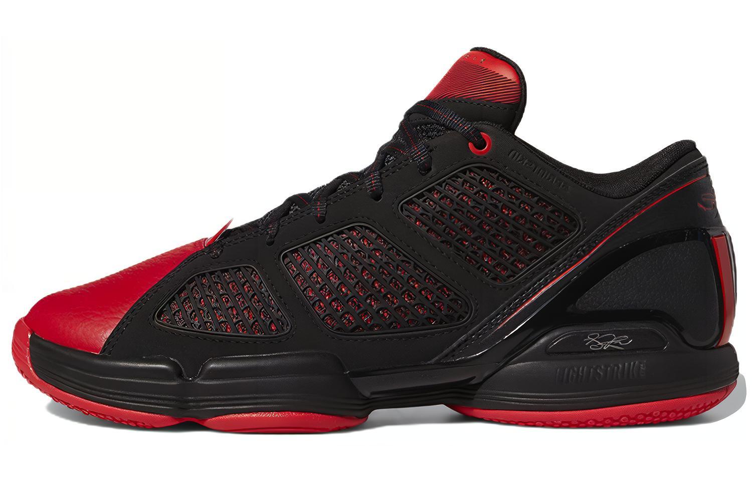 Adizero Rose Adidas 1.5 Low Restomod  Black Vivid Red  GX6882 44