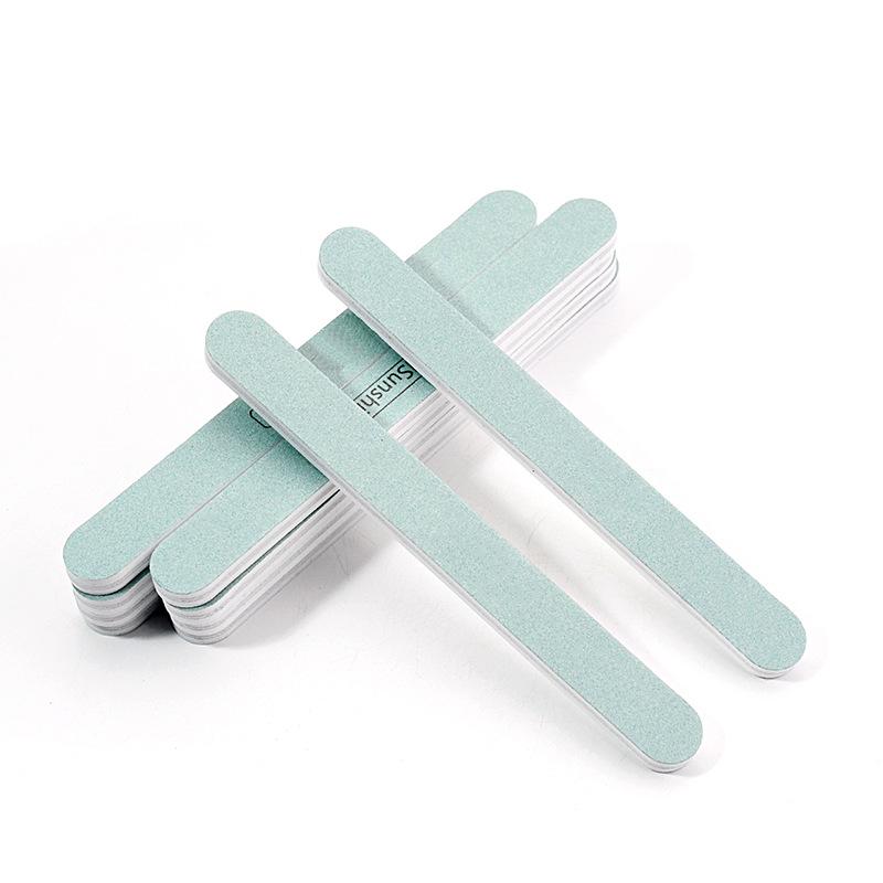 Nail and Silver Polishing Set: Green White Strips for Coarse and Fine Grinding