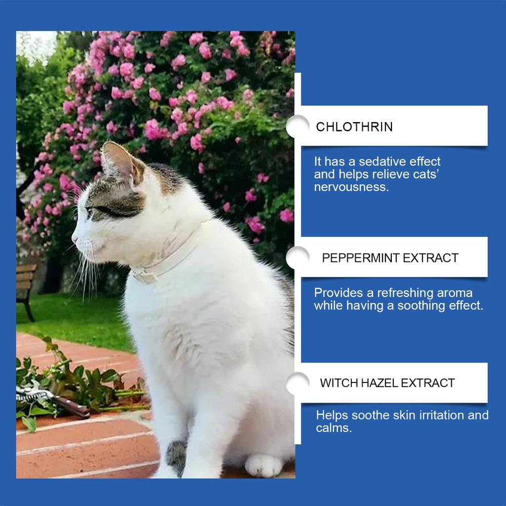 Set zklidňujících difuzérů pro kočky Pet Cat Estrus Dráždivost Zklidňující kapalina pro více koček Conflict Scratching 45 ml