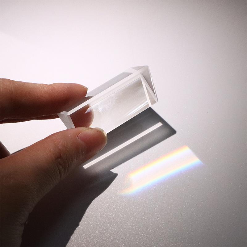Pädagogisches Glasprisma - Spektrale Reflexion, Ideales Lehr- und Fotografie-Werkzeug, Perfektes Geschenk für Wissenschaftsbegeisterte