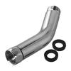 Stainless Steel Adjustable Elbow Connector Designed for Easy Bathing Setup