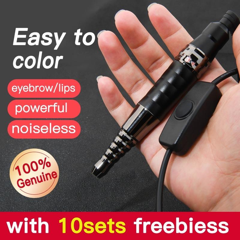 

Высококачественный комплект для татуажа бровей, губ и губ, устройство для перманентного макияжа, машина для татуировки небольшого тела, набор ручек с картриджем