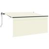 Retractable Awning Cream 300 X 200 Cm Fabric