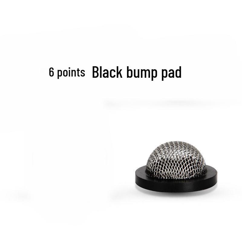 Adjustable Filter Screen Shower Head with Silicone Gasket & Stainless Steel Mesh