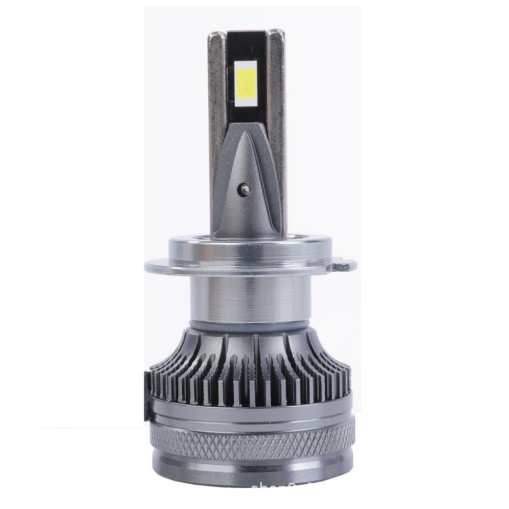 

Суперяркая светодиодная лампа для автомобильных фар в форме пули, двойная термическая медная трубка, совместимая с H1/H4/H7/H11/9005/9012 Single H1