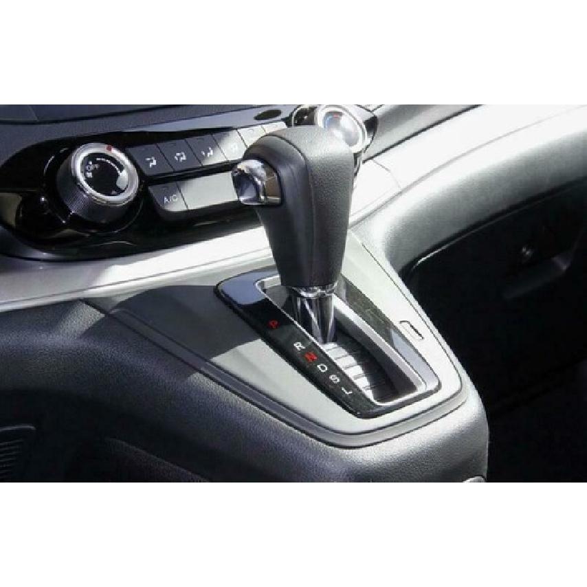 For Honda CRV CR-V 2012-2016 ABS Carbon Fiber Gear Shift Knob Head Cover Trim 2*