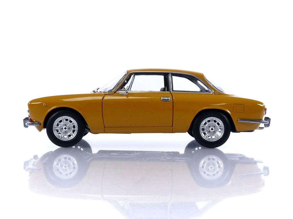 NOREV B Alfa Romeo 1750 GTV 70 Yellow Scale Model 187910 1/18
