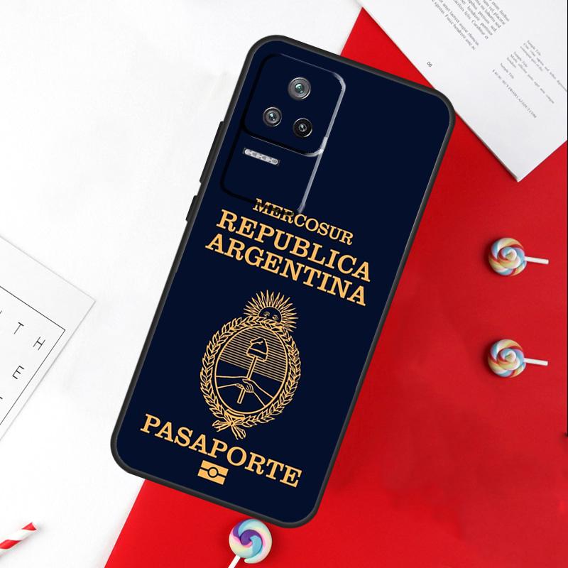 Argentine Flag Cover For Xiaomi 14T 11T 12T 13T Pro 13 14 15 Ultra POCO X7 Pro X3 X5 X6 F5 F6 M6 Pro Case