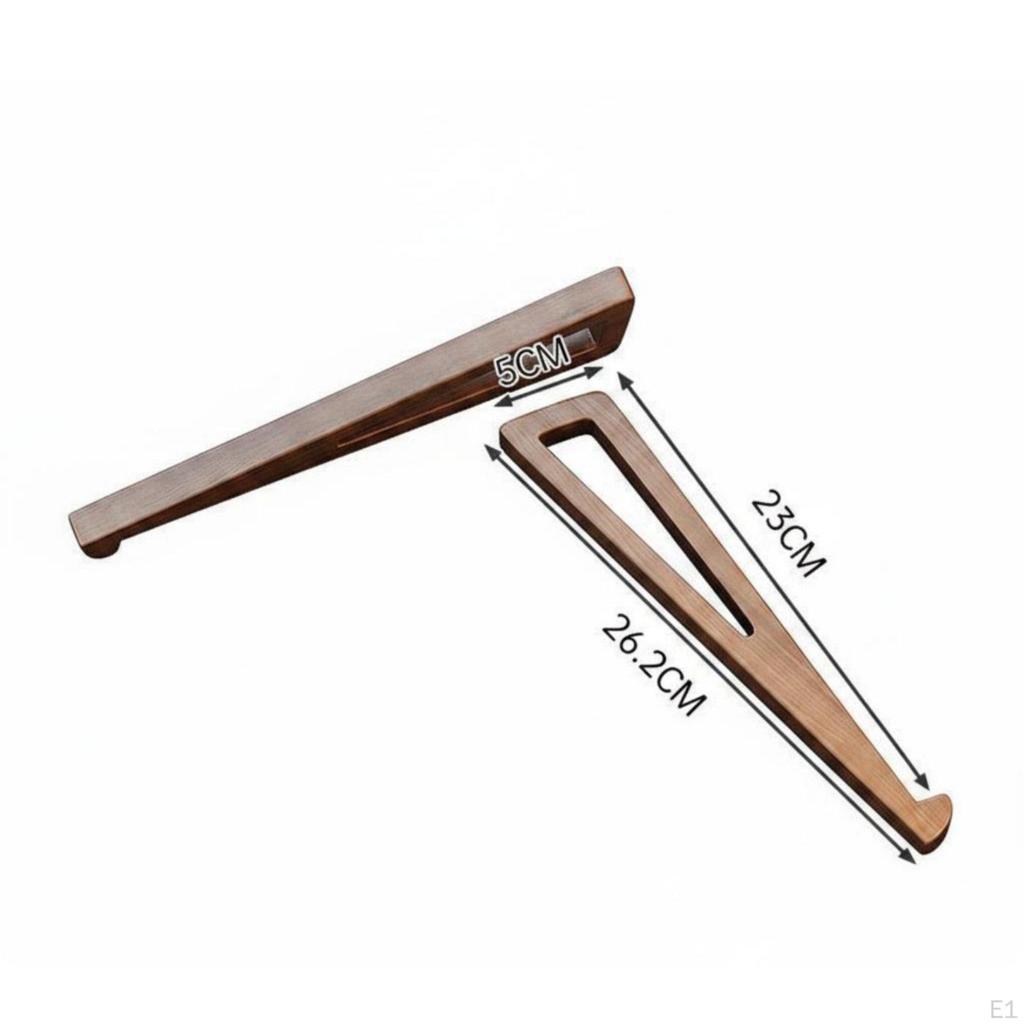 Holz Laptopständer Wärmeableitung Erhöhung Kühlung Computerzubehör für Schreibtisch, Büro