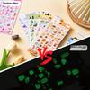 3D Cartoon Relief Stickers: Glow-in-the-Dark Glitter Crystal – Glow-in-the-Dark Pink Bunny/Ghost/Penguin