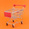 Mini Einkaufswagen Supermarkt Wagen Haustierspielzeug Vogel Papagei Intelligenz Wachstum