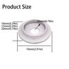 Arbor Hole Emery Grinding Wheel Round Shape Demi-bullnose Edge Wheel  Granite Trimming