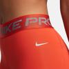 Nike Pro Shine Dri-FIT Comfortable Slim-Fit Versatile Mid-Rise Sports Shorts Women Shorts Orange FB5586-633