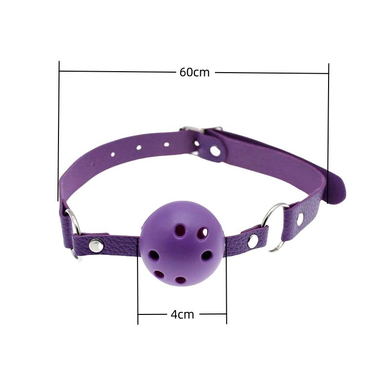 Měkký postroj Silikonový ústní roubík Pes Bone Ball Gag Otevřená ústa Gag BDSM Bondage Slave Gag Sexuální produkty SM sexuální hračky pro ženy