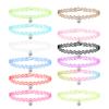 12Pcs Vintage Stretch Choker Necklace Lady Girl Tattoo Choker Necklace Punk Retro Gothic Elastic Necklaces for Women