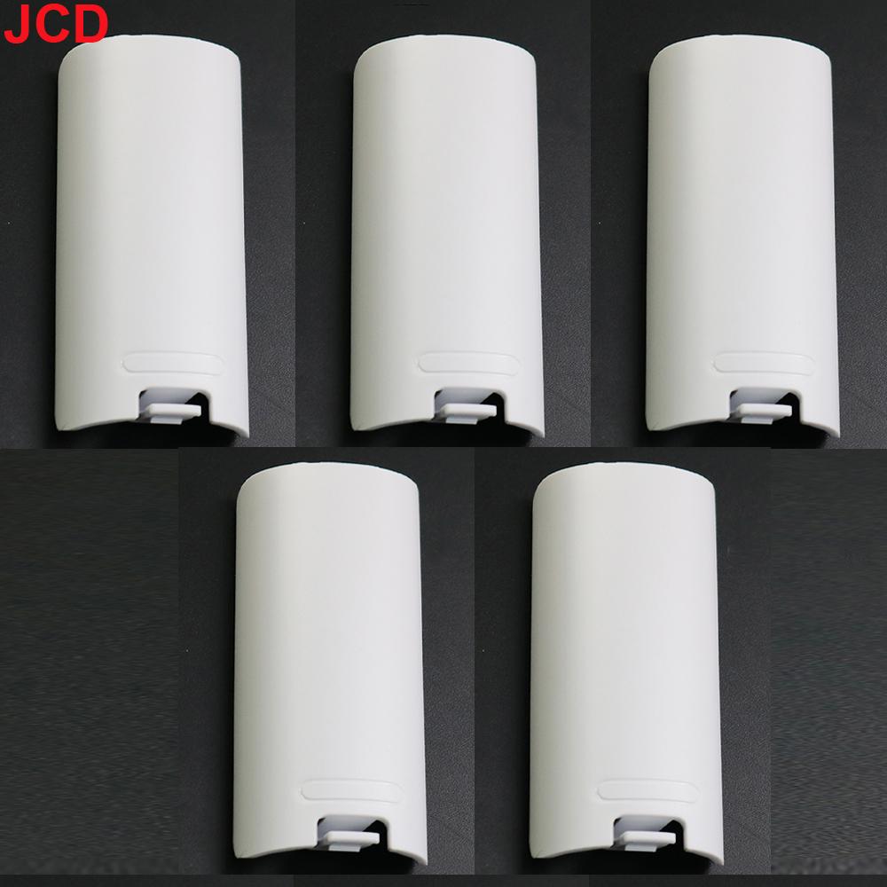 JCD 5pcs Wireless Game Controller Battery for Case Back Cover For Wii Remote Controller Gamepad Handle Battery Case Cover