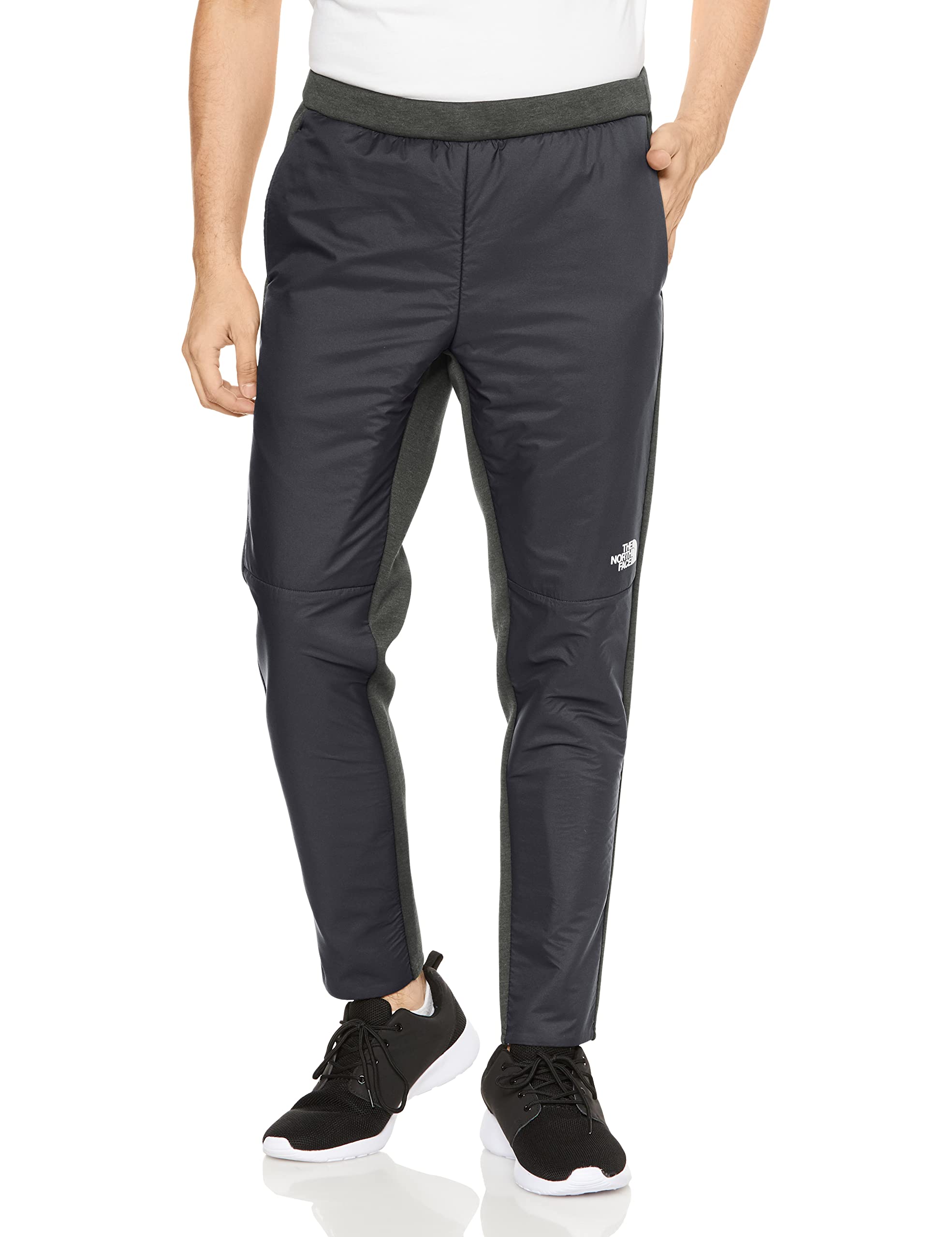 

The North Face Hybrid Tech Air Insulated Cold Asphalt Size XL Men s Pants, NB82281, Stretch, Padded, Weather, Warm, Gray/Mixed Charcoal,