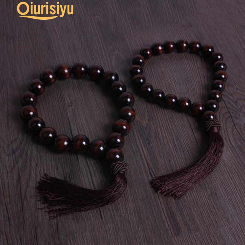 Holz-Buddha-Perlen-Auto-Rückspiegel-Anhänger