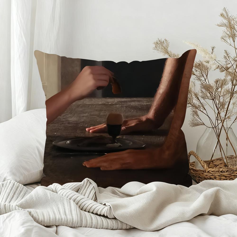 Singer CCharli Xcx Wuthering Heights Pillow Case Bedroom Sofa Living Room Backrest Decoration Square Cushion Nap Time