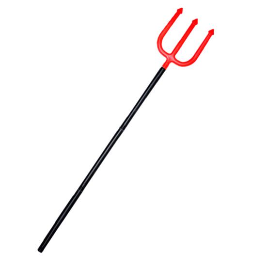 Halloween Weapon Prop Realistic 3-Section Handle Costume Accessories Comfortable Grip Cosplay Supplies Large Halloween Demon Scythe Sickle Axe Prop