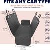 Portable Non-Slip Oxford Cloth Pet Car Seat Cover and Cushion