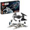 LEGO Star Wars Mandalorian Fang Fighter Vs TIE Interceptor 75348 Toy Block Gift Space Boy 9 Years Old