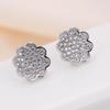 Trendy Flower Design Stud Earrings for Women | Pure Copper | Cute & Stylish