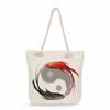 Geometric patterns print thick rope single-shoulder beach bag 7282 CLE