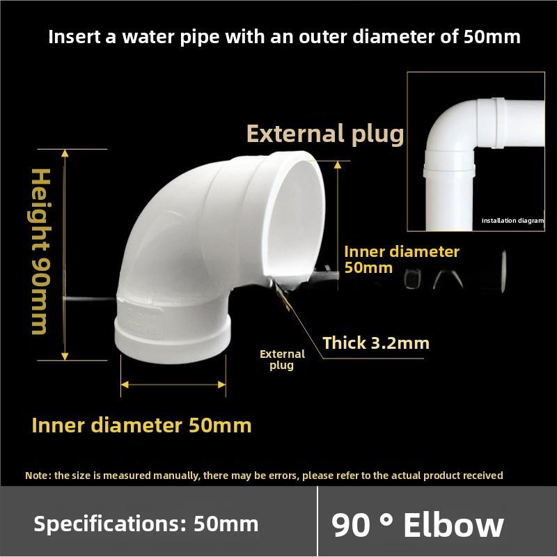 50/75mm T/Y Duct Connector Quick Ventilation Tube Joint Coupler 3 Ways Splitter Pvc Extractor Fittings
