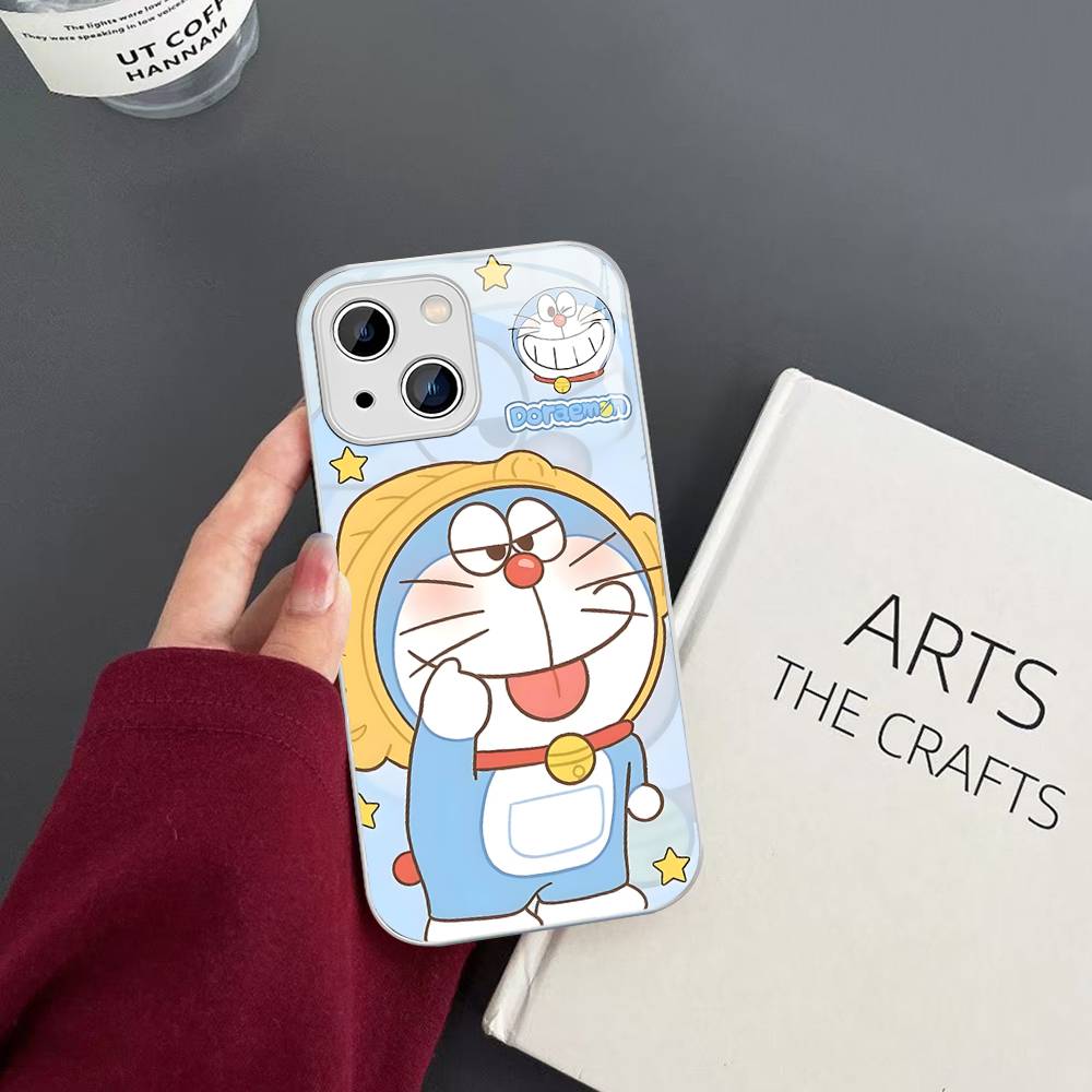 Cute Cartoon-u-Doraemons-t Tempered Glass For Iphone 14 13 12 11 Pro Mini XS MAX 14Plus X XS XR Fundas