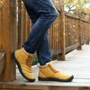 Men's Winter High-Top Lace-Up Velvet-Lined Boots for Seniors