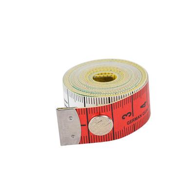 Colored Tailor Measuring Tape, 60In/150cm, with Snap Button