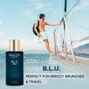 Bella Vita Luxury BLU Man Eau de Parfum Parfüm für Männer mit Zitrone, Apfel, Moschus