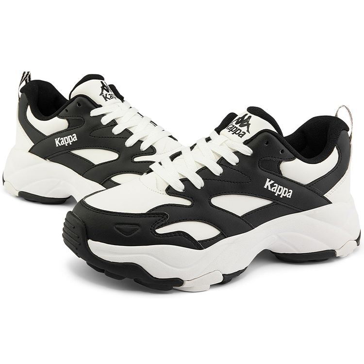 Kappa Durable Low-Top Running Shoes Retro Comfortable Women sneakers White K0B85MM36-012