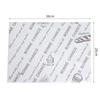 100pcs Oilproof Wax Paper Cake Bread Food Wrapper Disposable Burger Fries Baking Wax Paper Dinner Plate Greaseproof Pad Paper