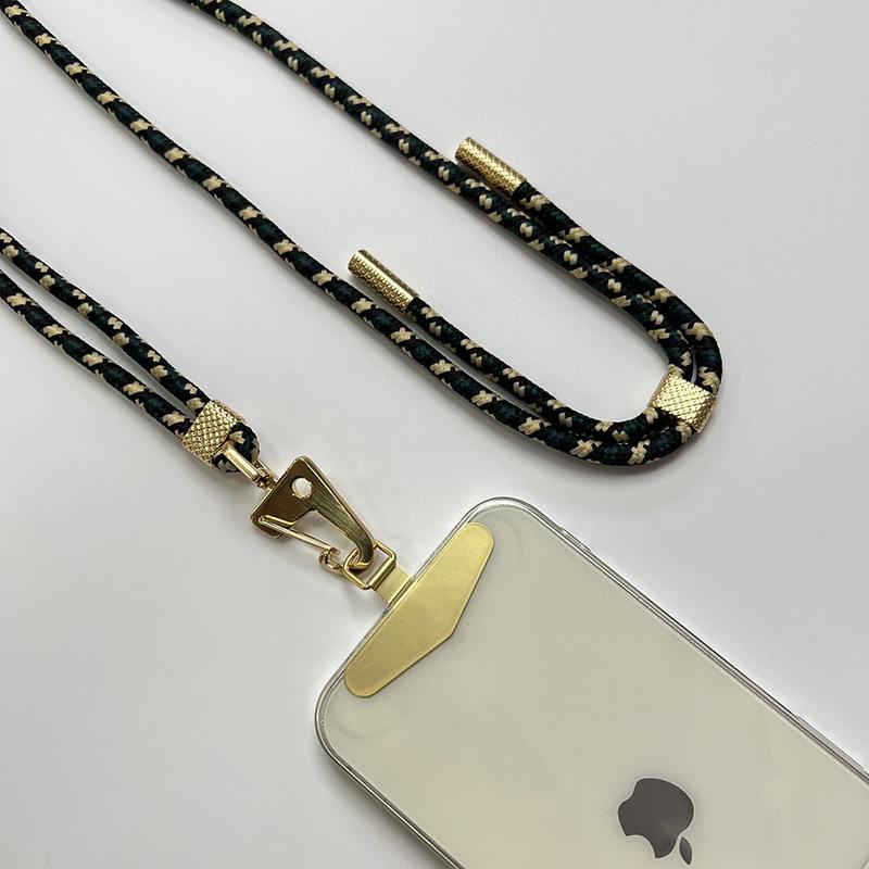 

phone suspension rope anti loss rope adjustable and extendable nylon cloth detachable suspension rope Mobile phone lanyard Polyester / Nylon