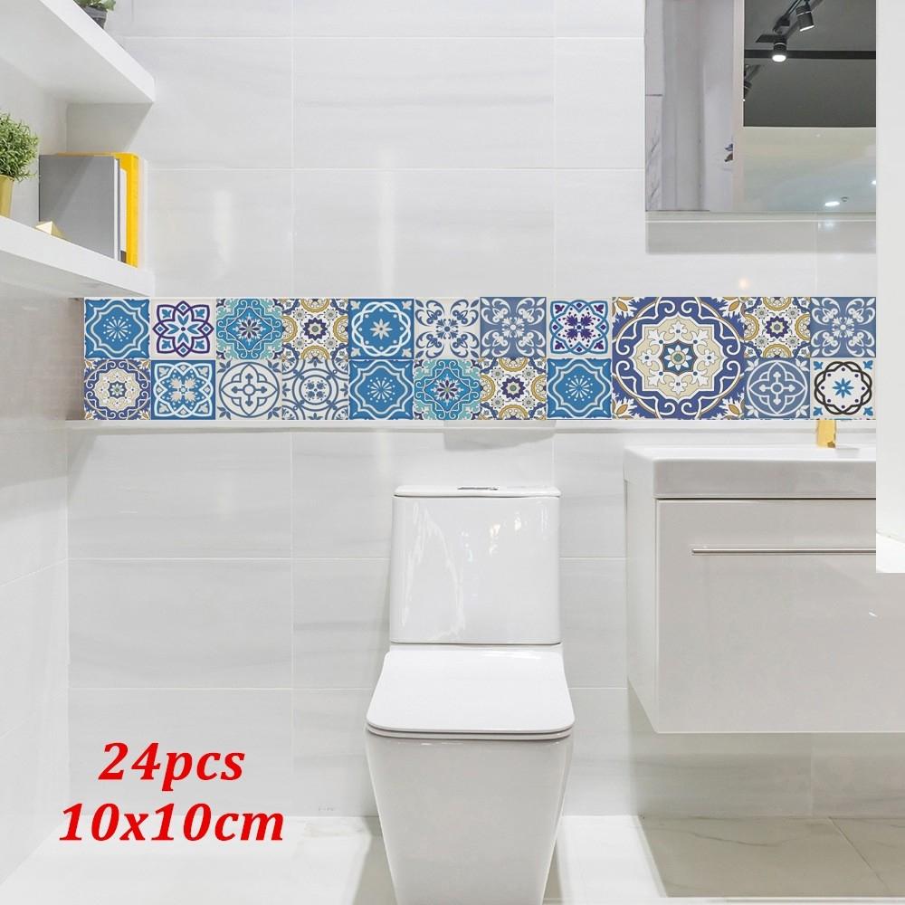 Practical Tile Stickers PVC DIY Decal Vintage/Retro Waterproof