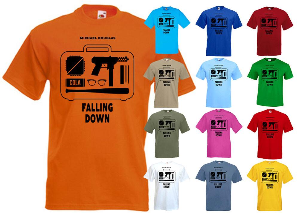 Falling Down v8 Michael Douglas T-shirt movie poster all colors all sizes S5XL M
